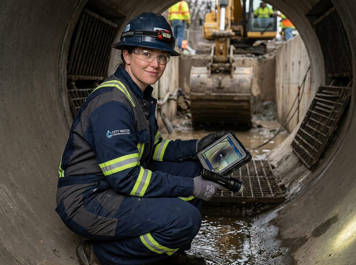Sewer Line Inspection & Replacement in Bristol